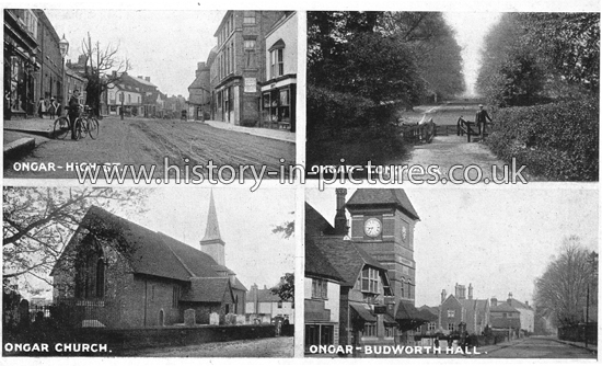 Views of Ongar, Essex. c.1905